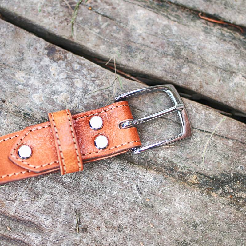 Bältesspänne 40 mm - Silverfärgad