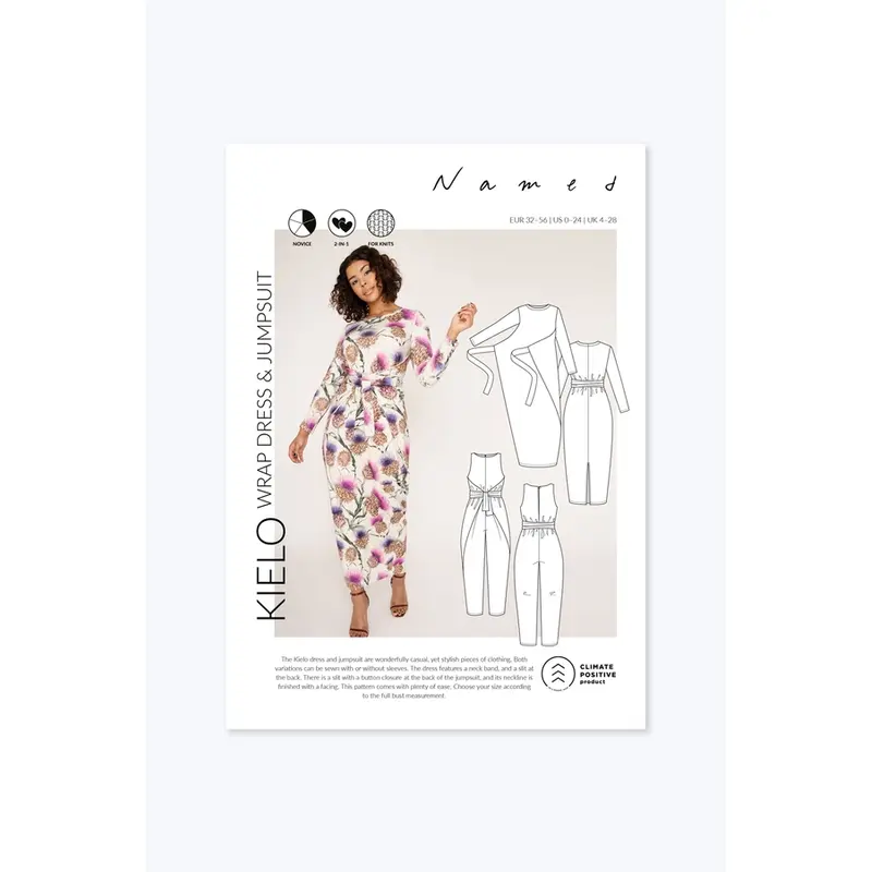 Kielo Wrap Dress Jumpsuit
