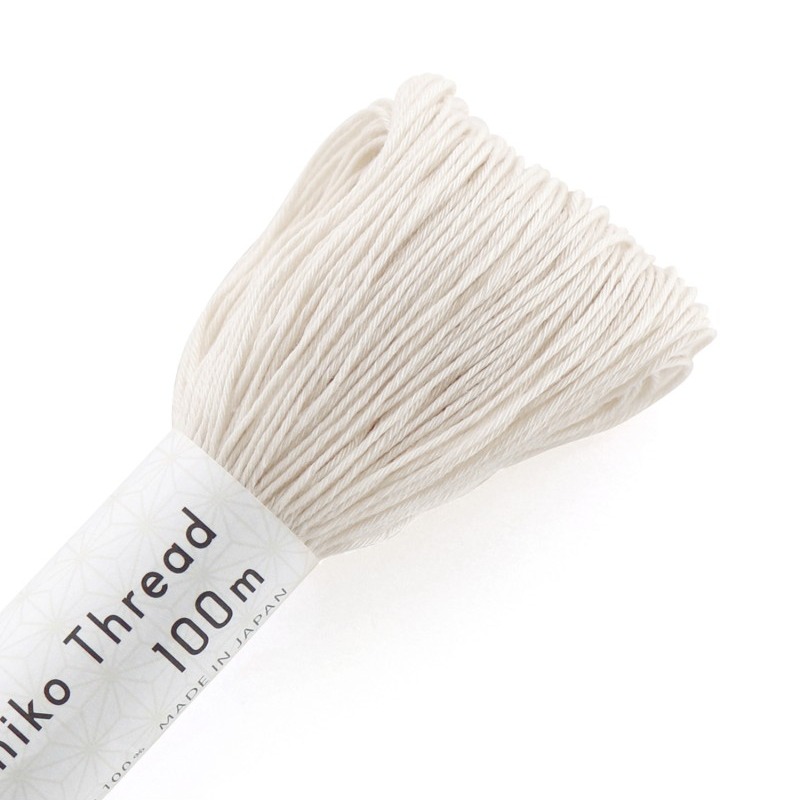 Sashikotråd 100m Off-White