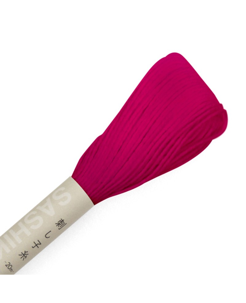 Sashikotråd 20m Pink red