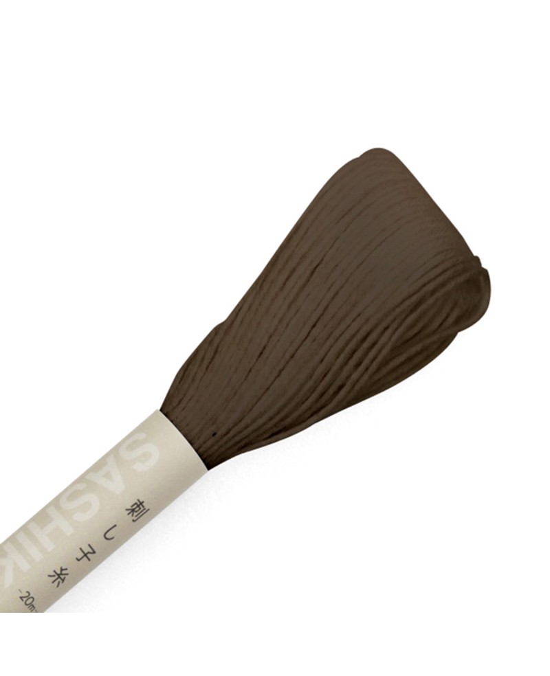 Sashikotråd 20m Dark Brown