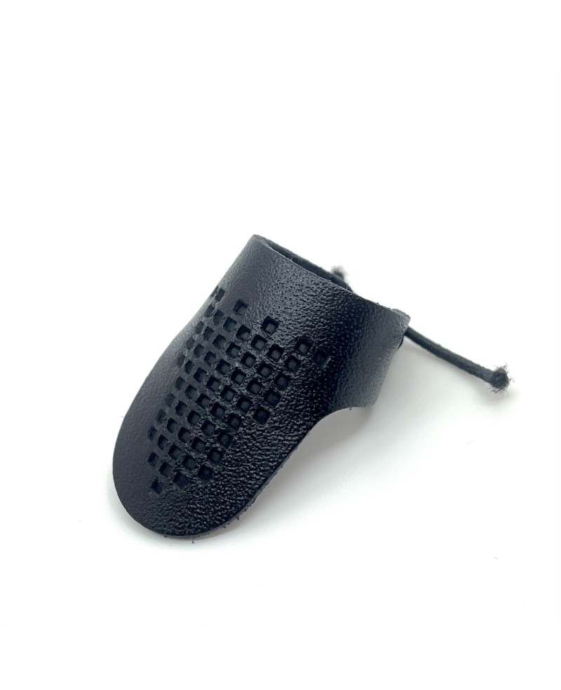 Sashiko fingerborg läder