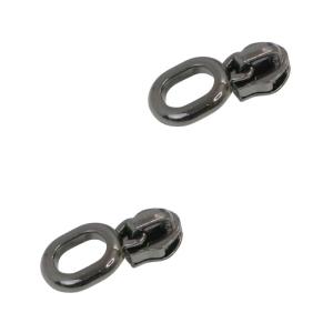 Sallie Tomato löpare #5 oval, gunmetal, 2-pack