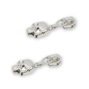 Sallie Tomato löpare #5 dödskalle, nickel, 2-pack