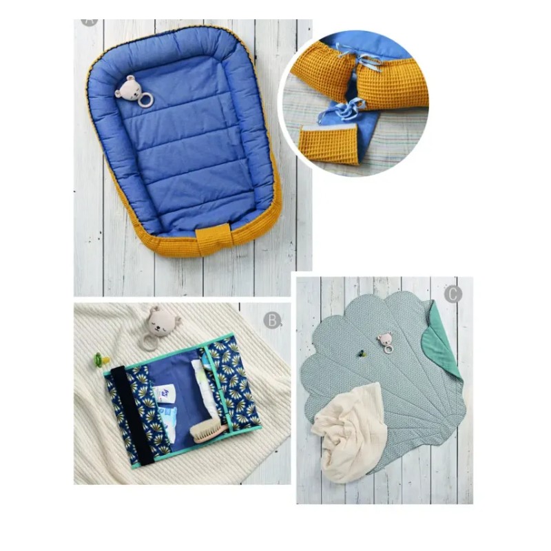Burda Mönster 5834 - Babyaccessoarer