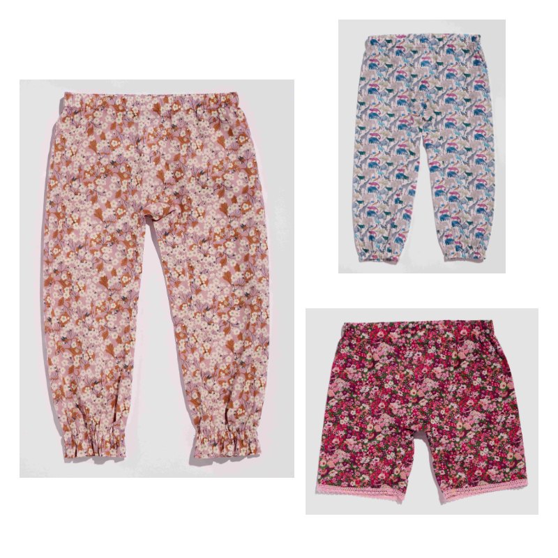Burda 9211 Byxor med elastisk midja