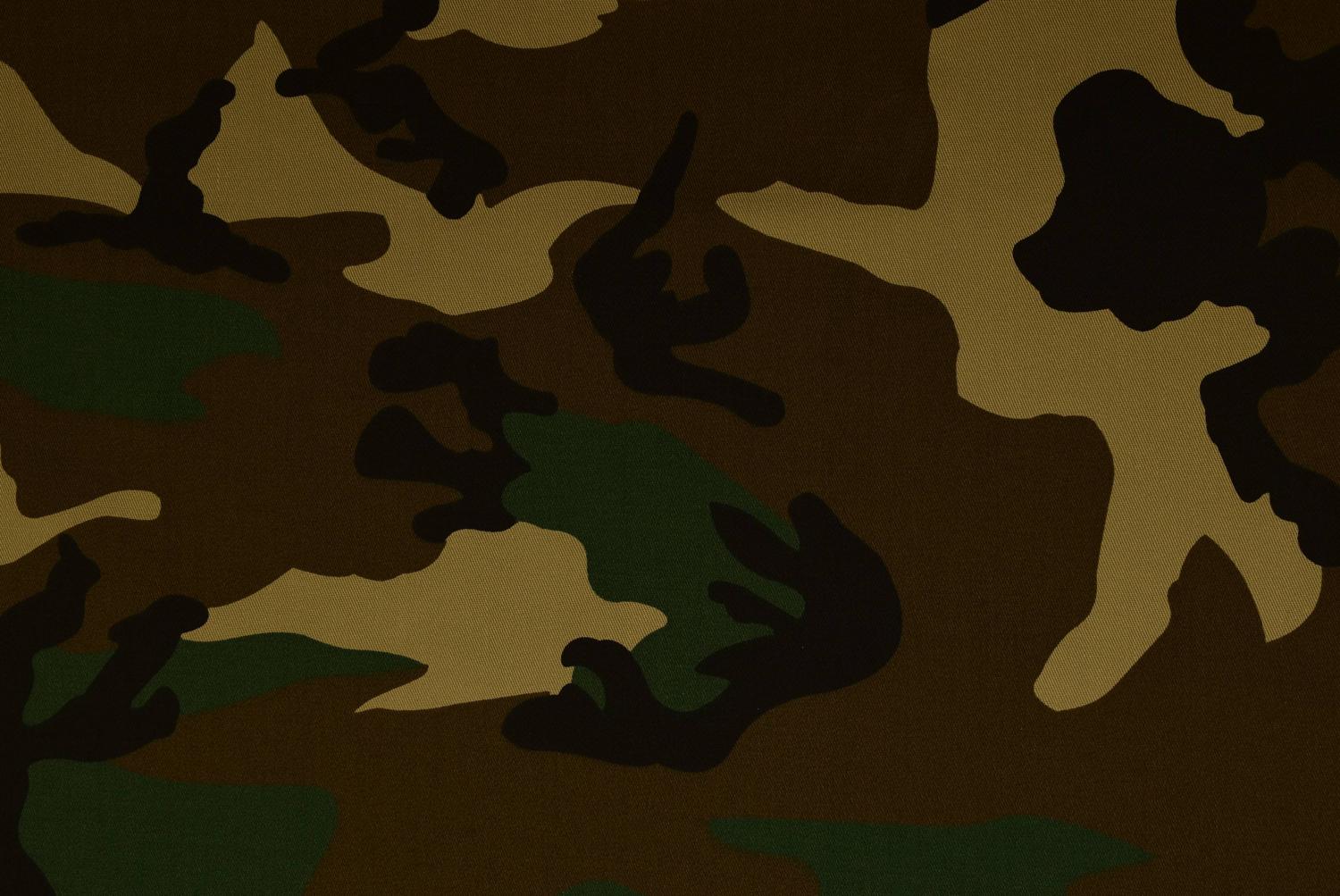 Camouflage twill