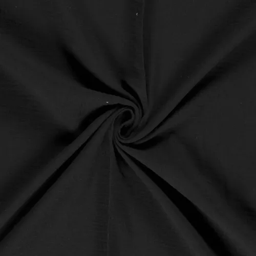Muslin svart, 135 g/m²