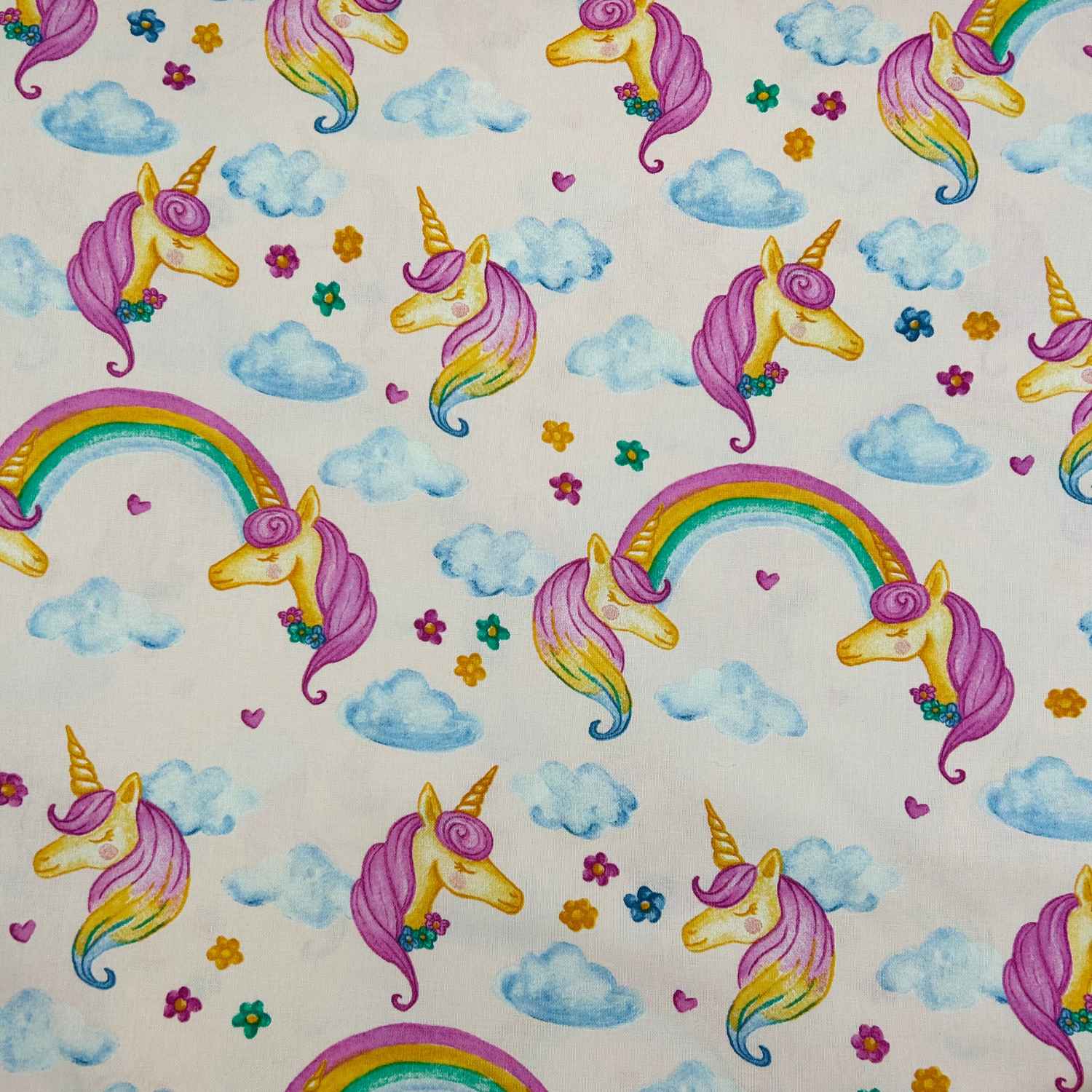 Halvpanama - Handmålad enhörning