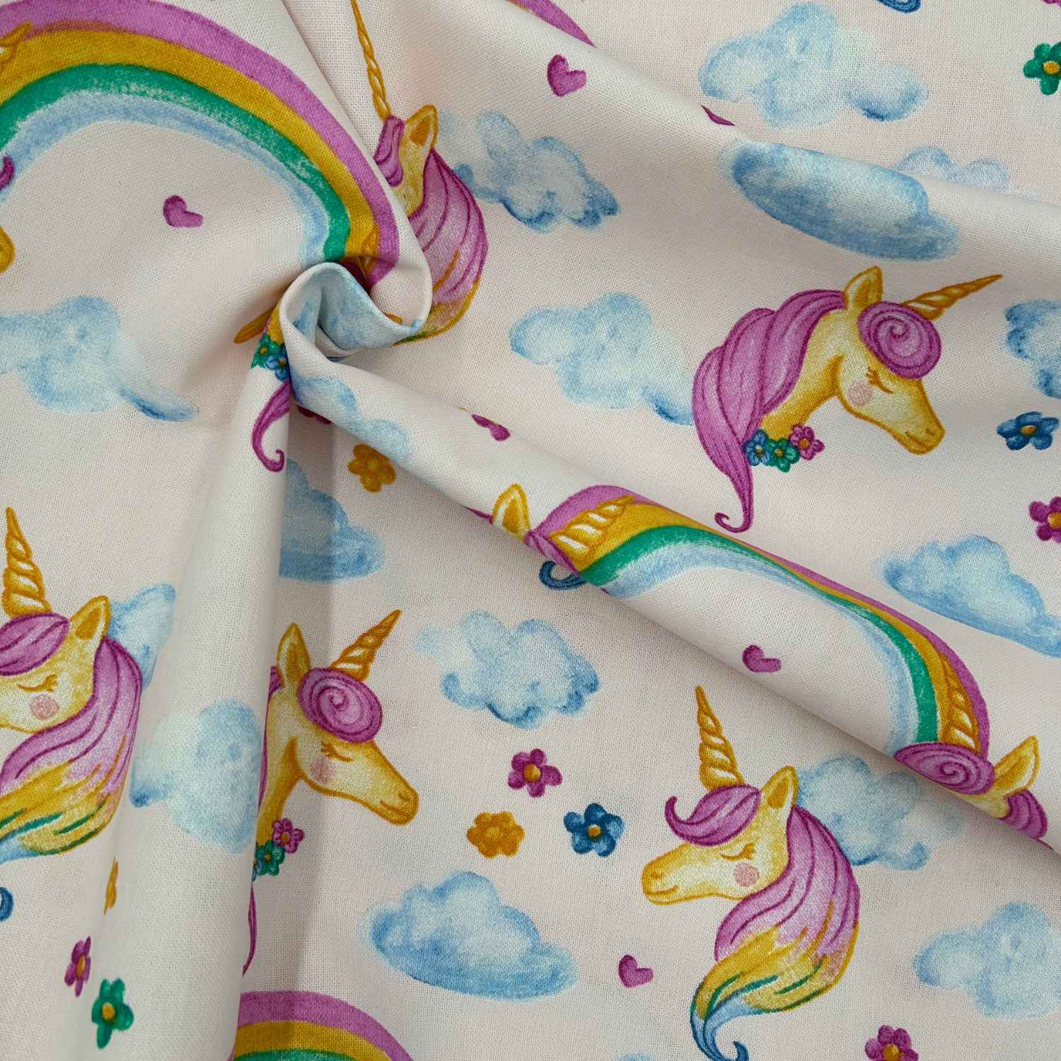 Halvpanama - Handmålad enhörning