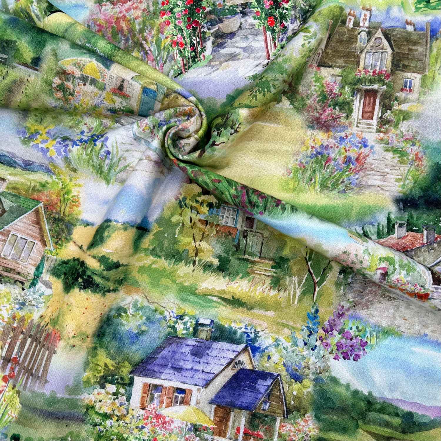 Halvpanama - Idyllisk trädgård