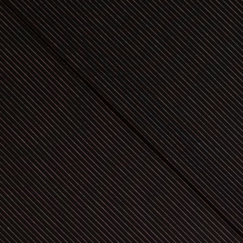 Bomullsstretch Randig - Svart/Vit