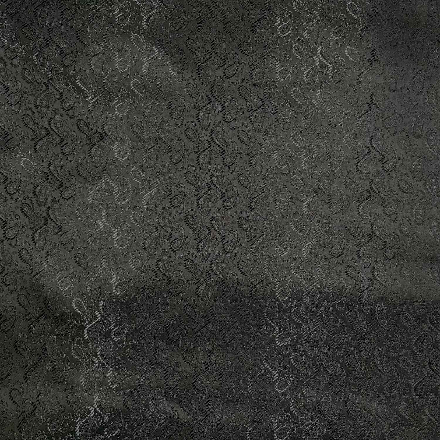 Fodertyg Jacquard - Svart