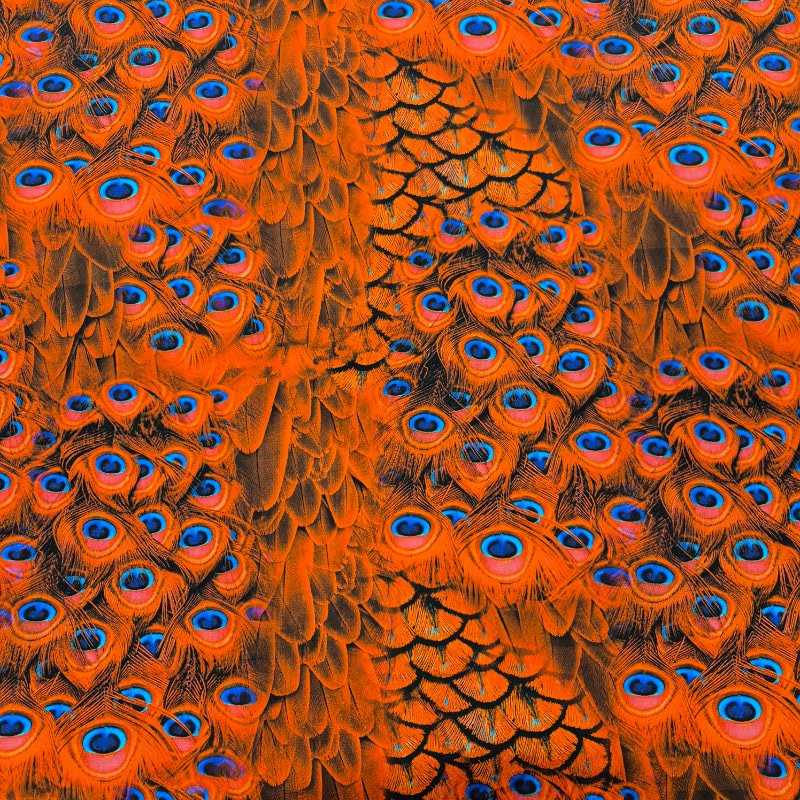 Jogging 180cm bred - Röda fjädrar