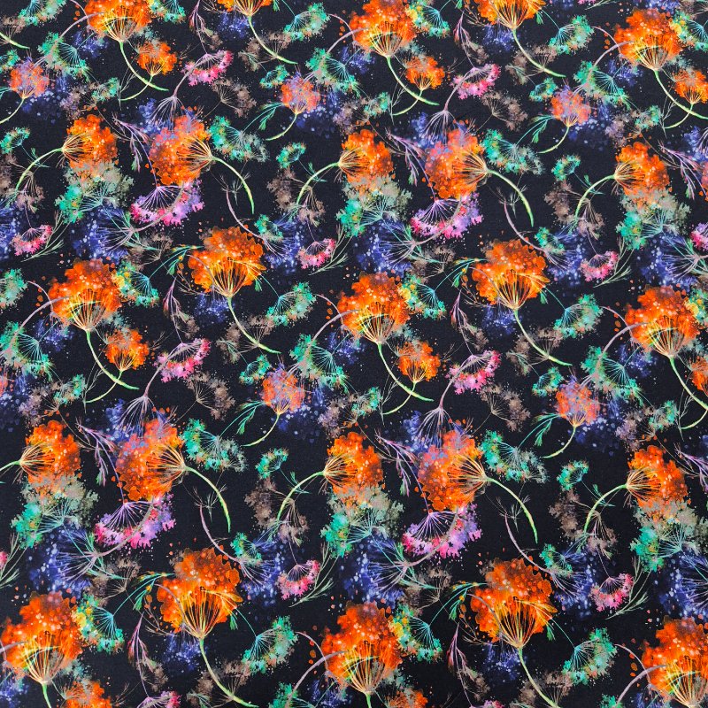 Jogging 180cm bred - Neonblomning