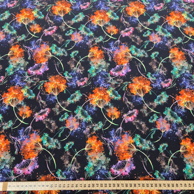 Jogging 180cm bred - Neonblomning