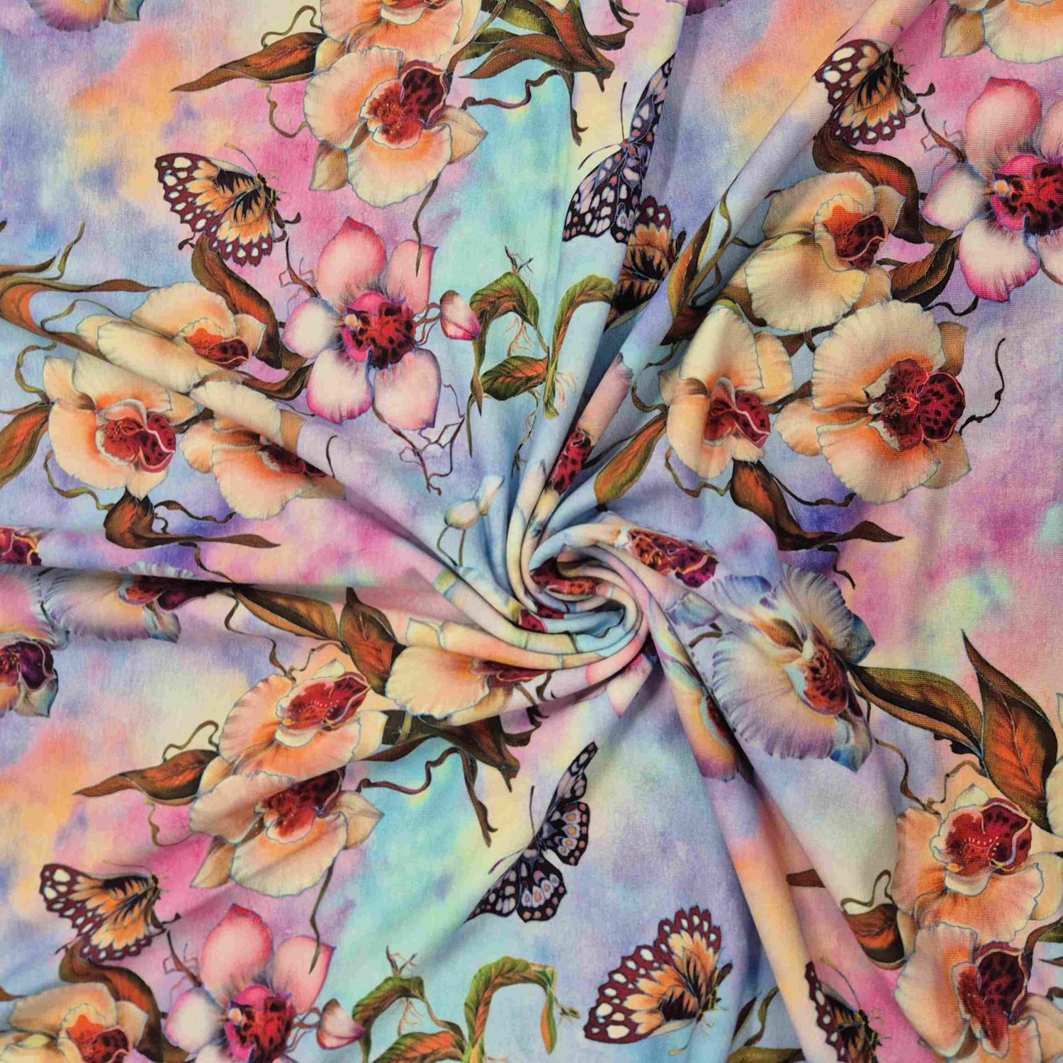 French Terry Orkidédröm