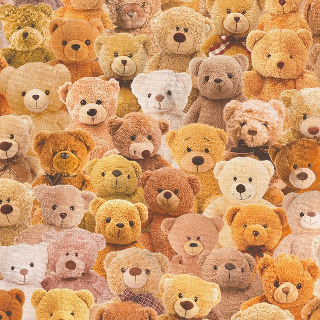 Halvpanama - Teddy Bear Family