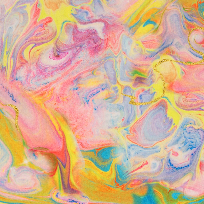 Sammet Deluxe - Liquid Colorful Marble