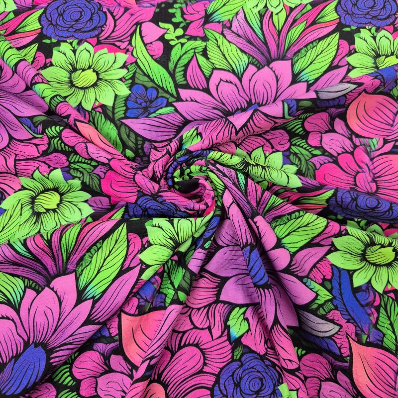 Bomullstrikå Flower art