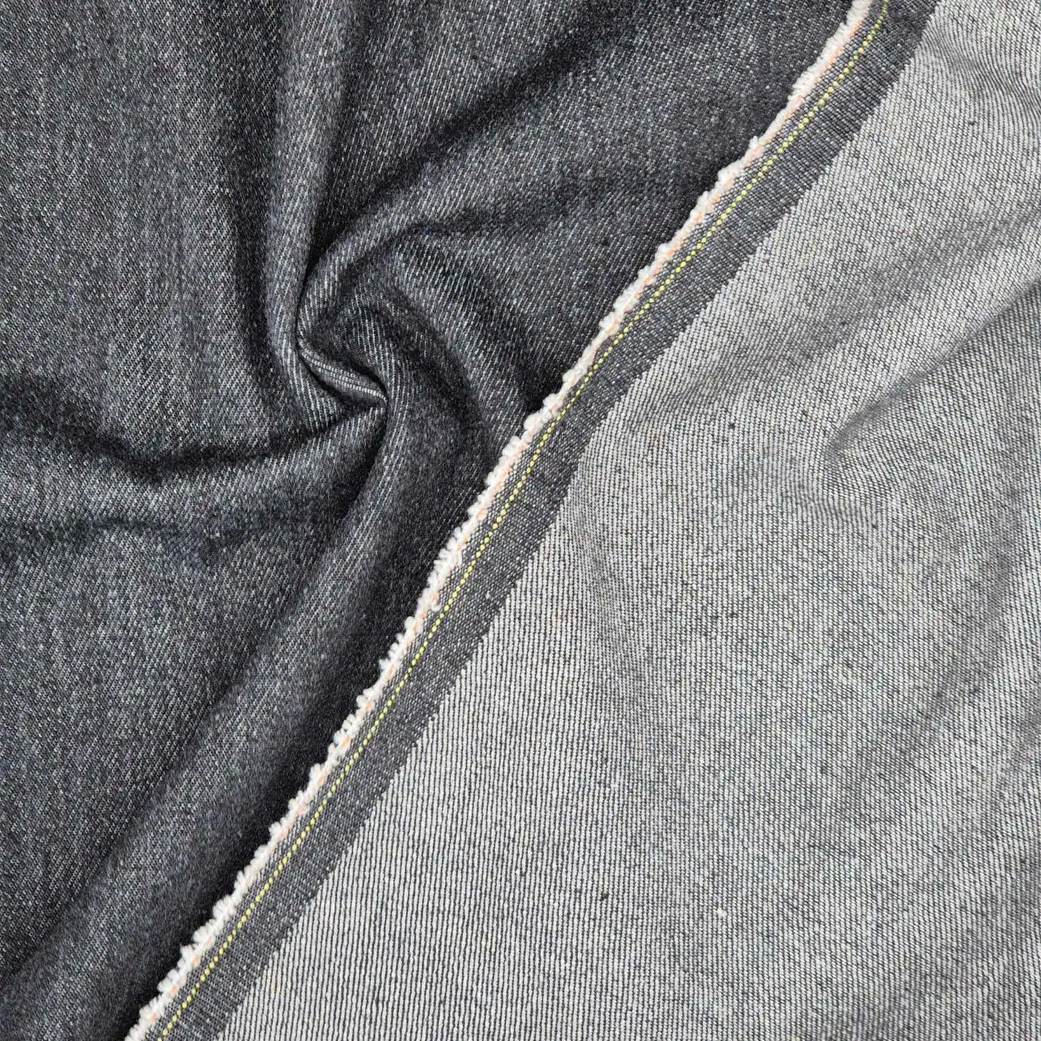 Jeanstyg svart, 320 g/m²