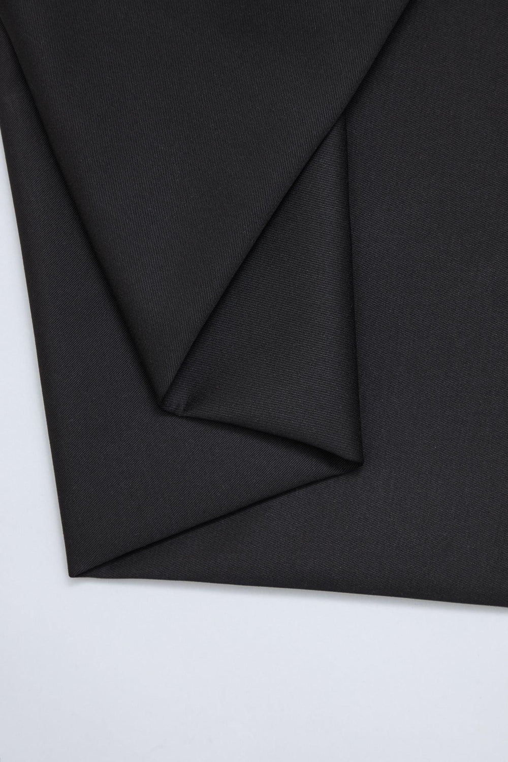 Bomullstwill Svart (Black), mind the MAKER, ekologisk