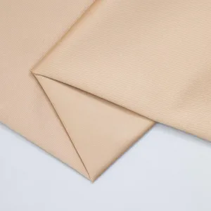 Bomullstwill med stretch - Sand (Dune)