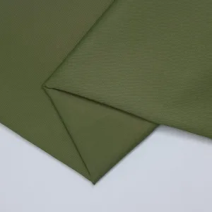 Bomullstwill med stretch - Khakigrön (Khaki)