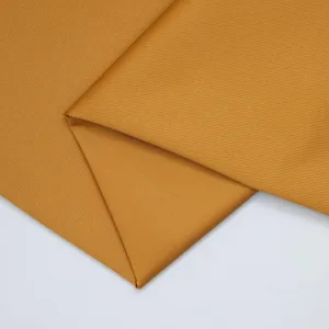 Bomullstwill med stretch - Senapsgul (Dry mustard)