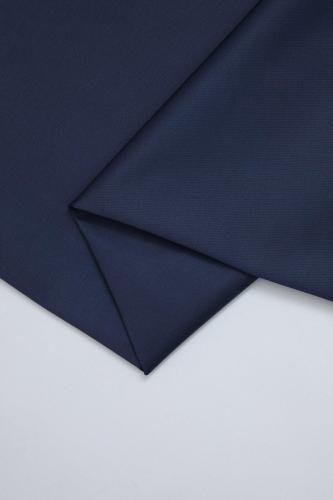 Bomullstwill med stretch Mörk marinblå (Indigo night), mind the MAKER, ekologisk