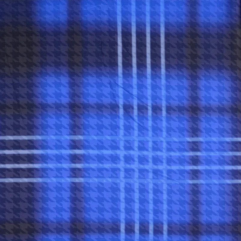 Satin Hundtand – Blå
