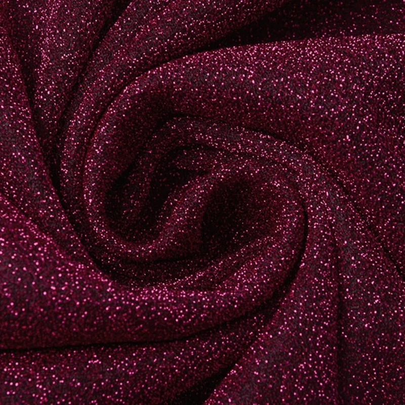 Lurex Dance – Dark fuchsia