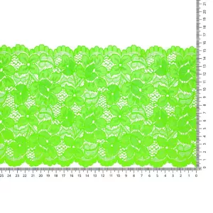 Nylonspets stretch 157mm Neongrön
