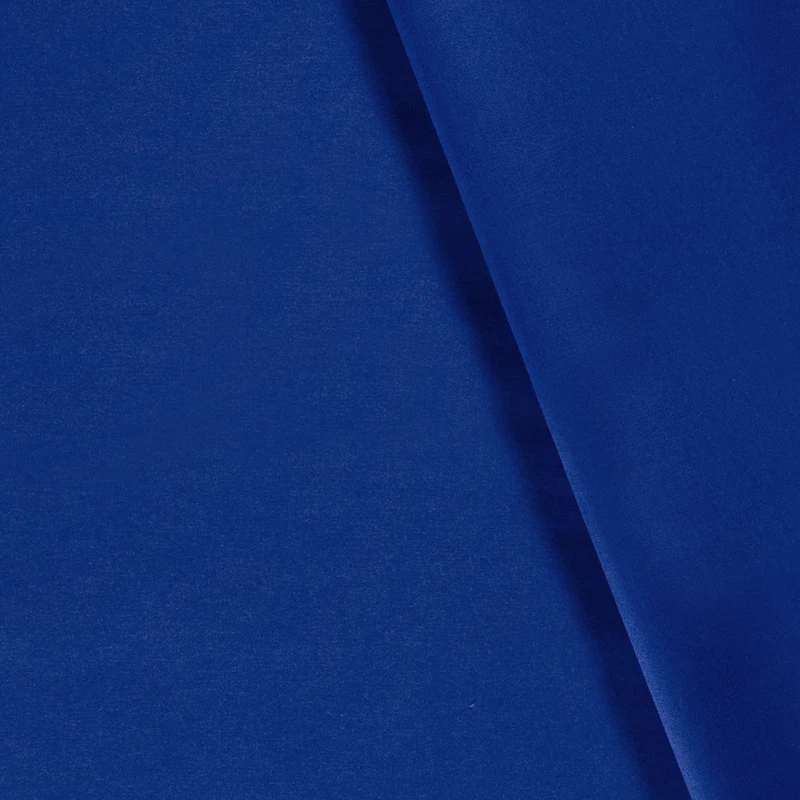 Bomullstwill - Tvättad - Koboltblå