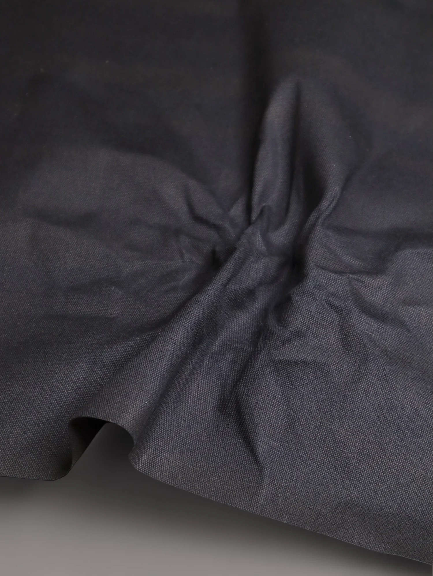 Vera Waxed Cotton – mind the MAKER, vaxad bomull i svart