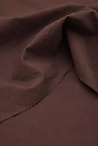 Bomullscanvas Heavy Washed Mörkbrun (Umber), mind the MAKER