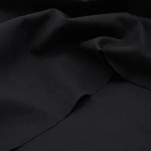 Bomullscanvas Heavy Washed - Svart (Black)