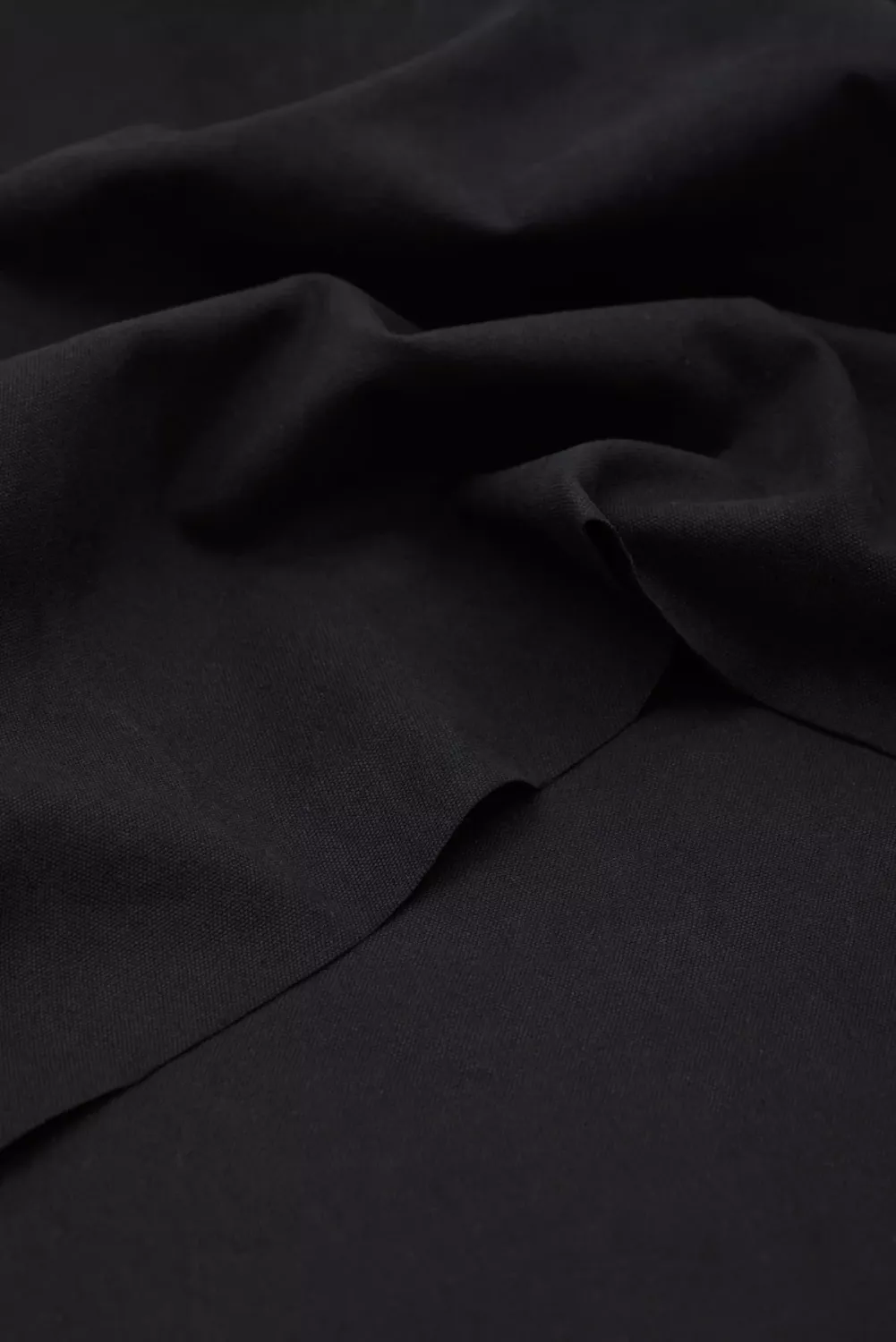 Bomullscanvas Heavy Washed Svart (Black), mind the MAKER