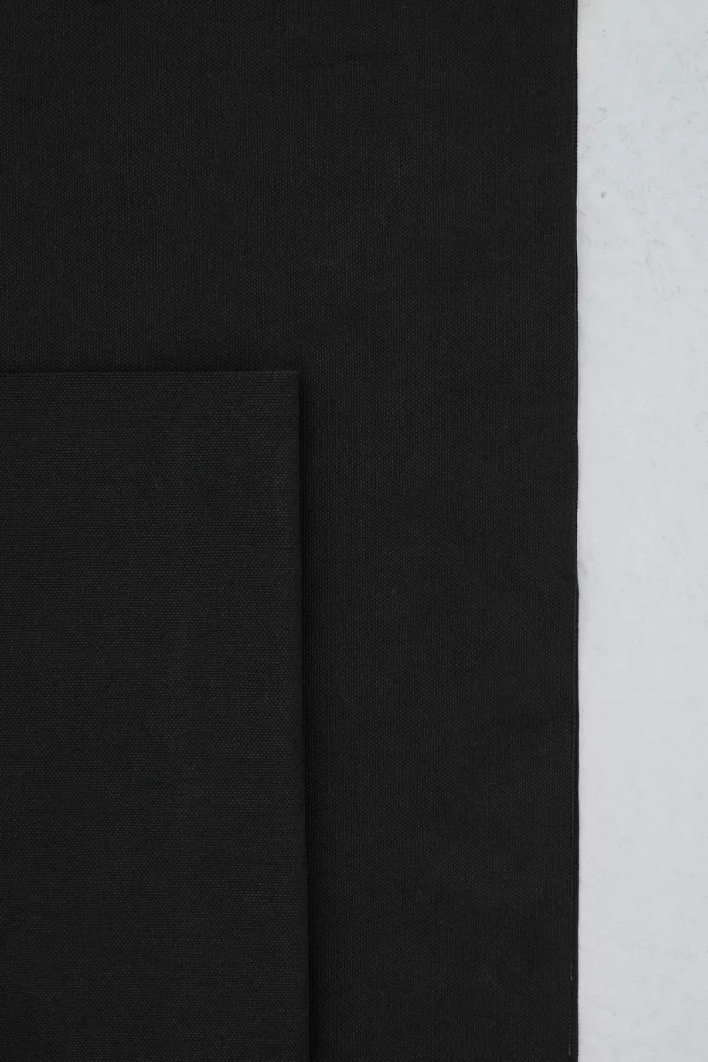 Bomullscanvas Heavy Washed Svart (Black), mind the MAKER