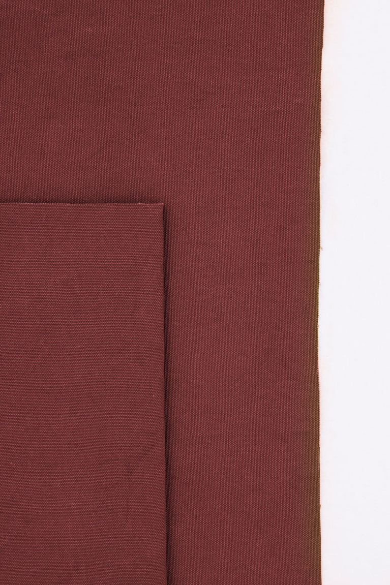 Bomullscanvas Heavy Washed Vinröd (Mulberry), mind the MAKER