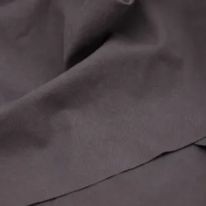Bomullscanvas Heavy Washed - Mörkgrå (Calm grey)