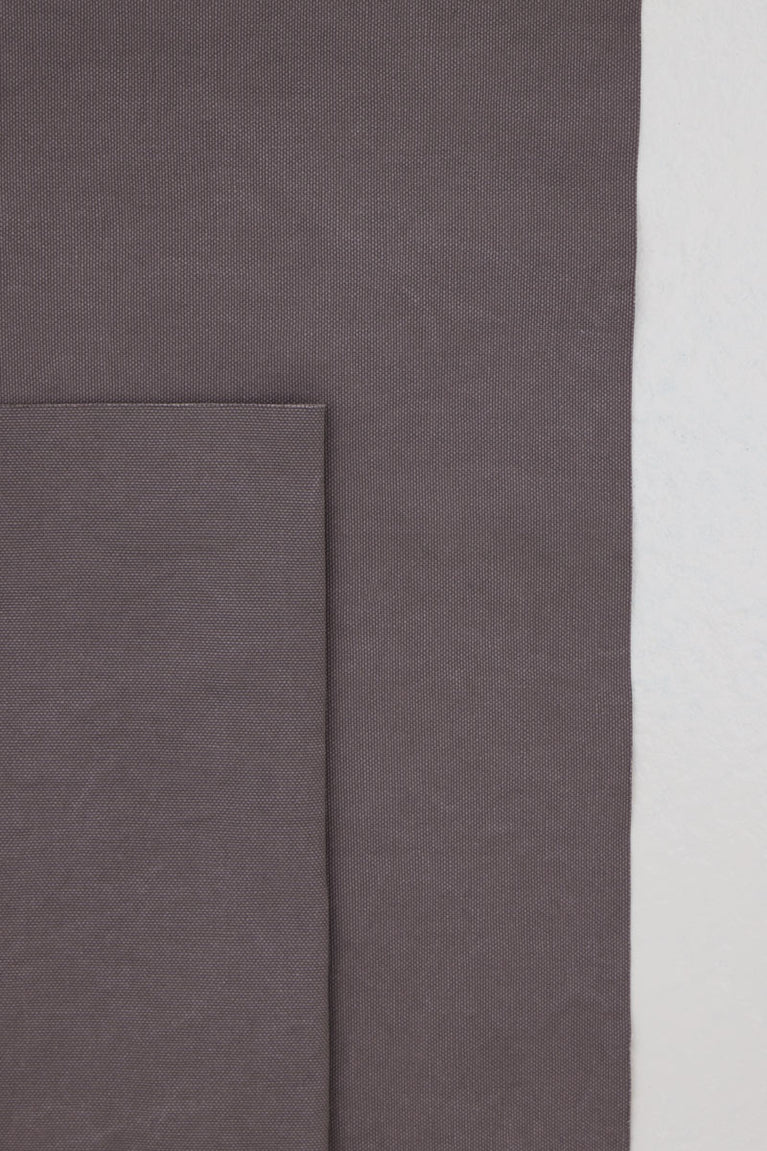Bomullscanvas Heavy Washed Mörkgrå (Calm grey), mind the MAKER