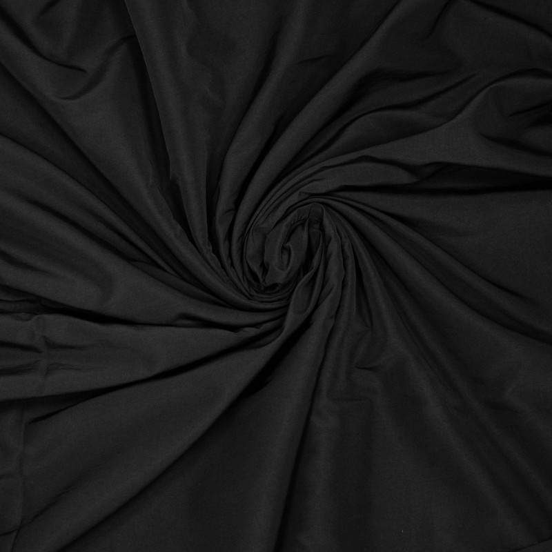 Vattentätt nylontyg svart, 150 cm, 120 g/m²