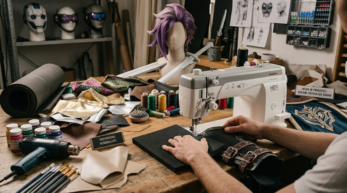 Cosplay och kostymsömnad