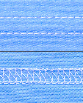 Euphoria tvillingsöm 6 mm rätsida och avigsida