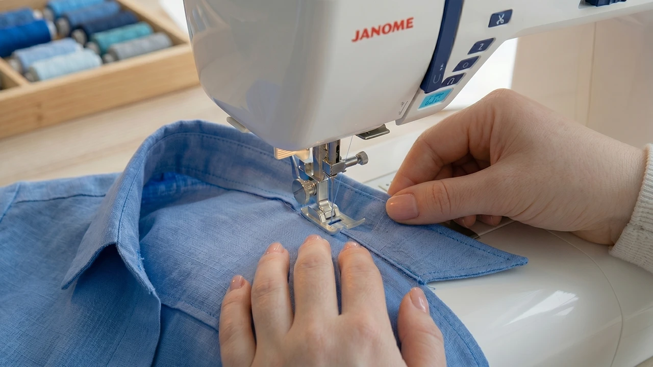 Sy kläder med Janome symaskin