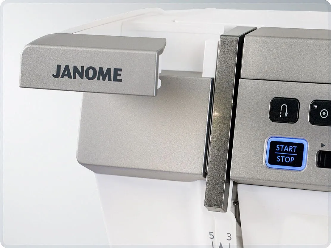 High Light utdragbart ljussystem på Janome 9480QCP