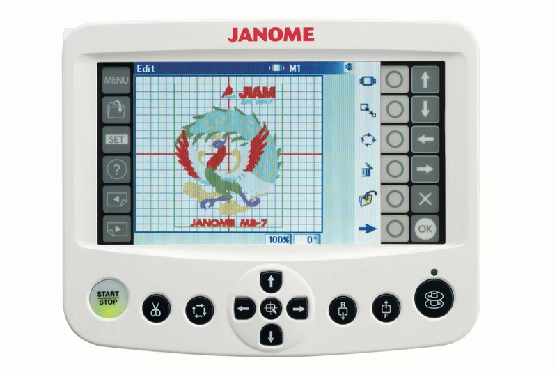 MB7 avtagbar LCD-pekskärm RCS