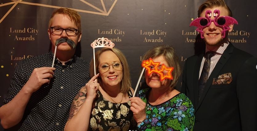 Lund City Awards - teamet