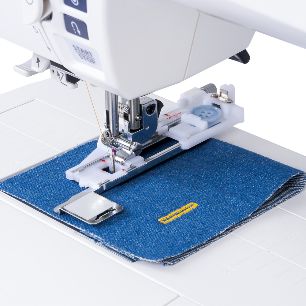 Automatiskt knapphål på Janome Skyline S3 AE